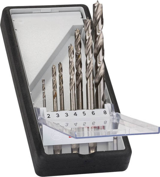 Bosch accessoires bosch profesional - pro wood hss boorset met centreerpunt, 7-delig