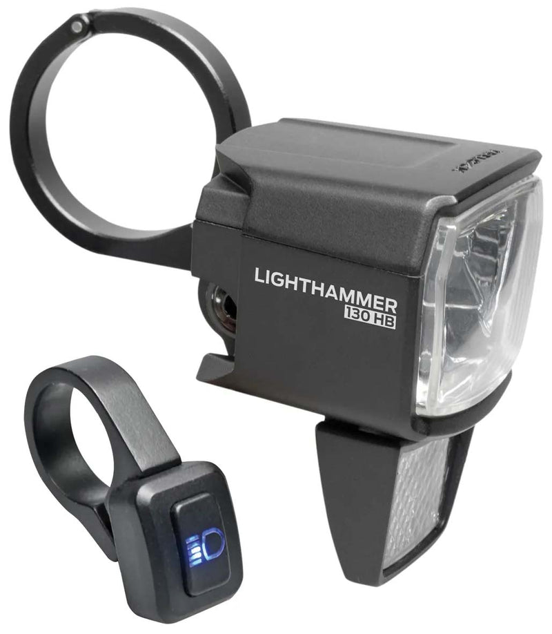 Load image into Gallery viewer, Trelock koplamp Lighthammer LS 930-HB E-b 12v DC 130 lux
