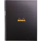 Notitieboek rhodia 191310c geperforeerd zwart