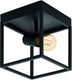 Eglo silentina plafondlamp - e27 - 18 cm - zwart
