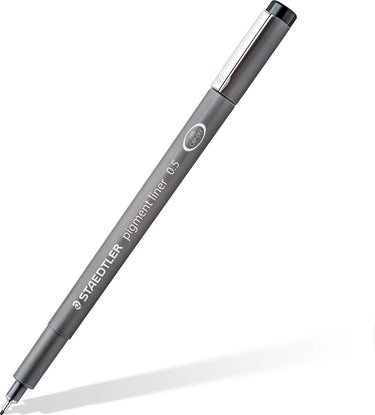 Staedtler - artist series - pigment liner - fineliner - zwart - 0,2 mm