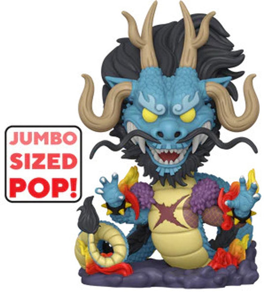 One piece kaido as dragon - kaido dragon form (jumbo pop!) vinyl figuur 1623 jumbo pop! standaard