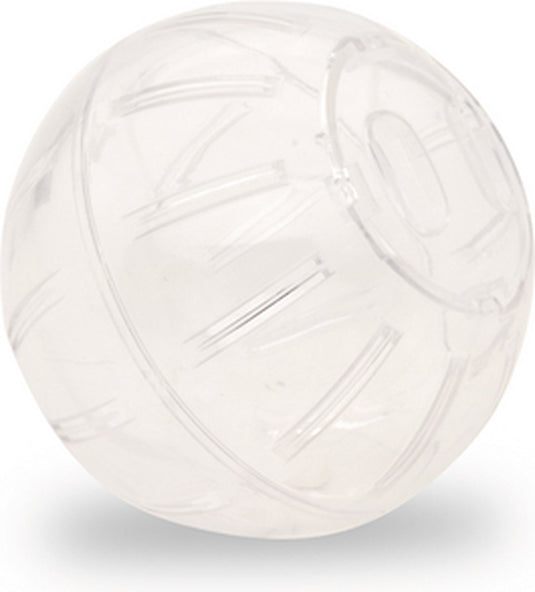 Beeztees hamsterbal premium, transparant. 12,5 cm.