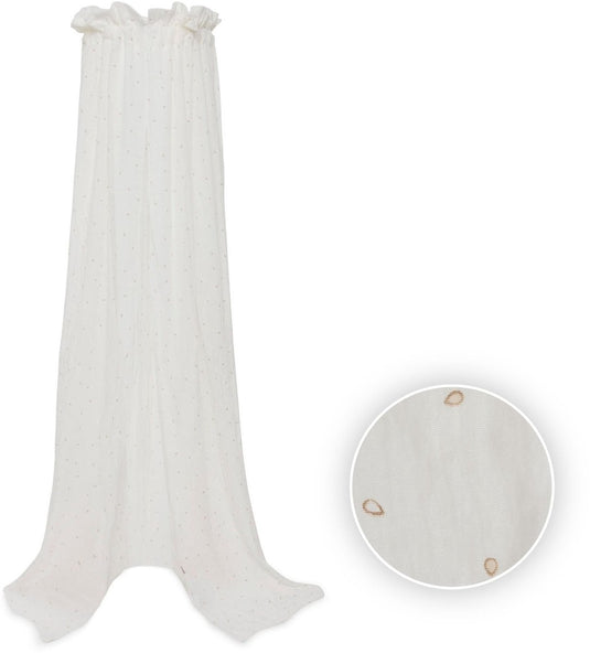 Jollein baby klamboe - 155cm - leafs - ivory