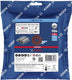Bosch r781 expert prisma - fiberschijf - 125mm - x-lock - p36