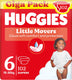 Huggies ® little movers baby luiers, maat 6 (16 tot 30 kg), 102 luiers met disney© designs, giga pack