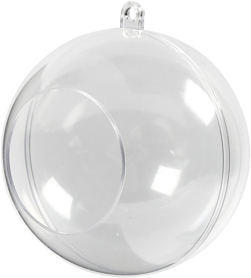 Afbeelding laden in galerijviewer, Creativ company https: www.cchobby.nl deco-ballen-met-opening-d-8-cm-gatgrootte-4-5-cm-5-stuk-1-doos
