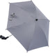 Titanium baby titaniumbaby parasol met universele klem uv 50+ protectie - mid grey