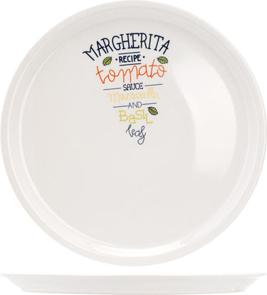 Cosy trendy pizzabord gedecoreerd - ø 30cm