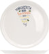 Cosy trendy pizzabord gedecoreerd - ø 30cm