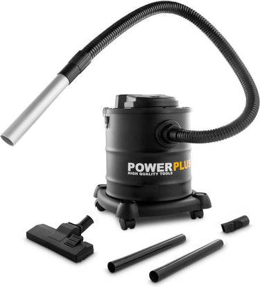 Powerplus elektrische aszuiger powx308 - 1 200w as stofzuiger voor bbq, kachel, brander - 20l tank - max. 60°