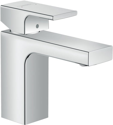 Hansgrohe vernis shape - wastafelmengkraan - ééngreeps bediening - zonder waste - 100mm maat - chroom