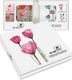 Petit paris kaartenmapje -roze bloemen