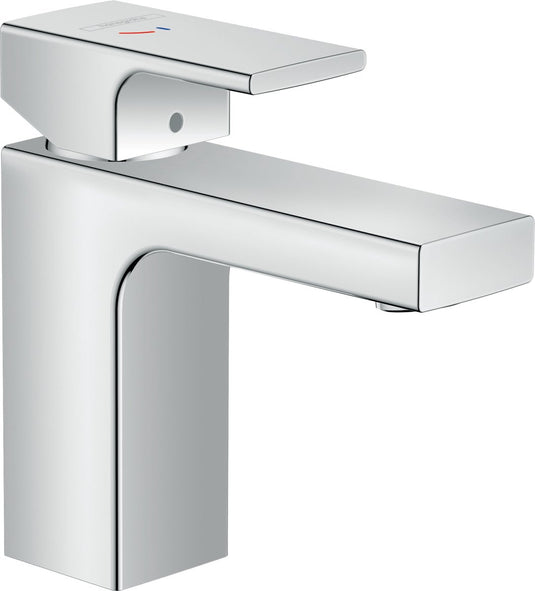 Hansgrohe vernis shape - wastafelmengkraan - ééngreeps bediening - met trekwaste - 100mm maat - chroom