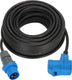 Brennenstuhl cee camping verlengkabel 25m kabel in zwart (cee stekker en hoekkoppeling incl. veiligheidscontact combinatie stopcontact, 230v 16a, voor permanent gebruik buitenshuis, made in germany)