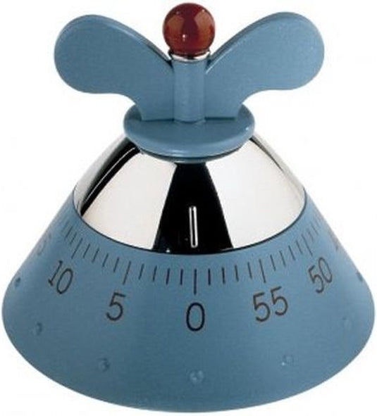 Alessi kitchen timer - kookwekker - blauw