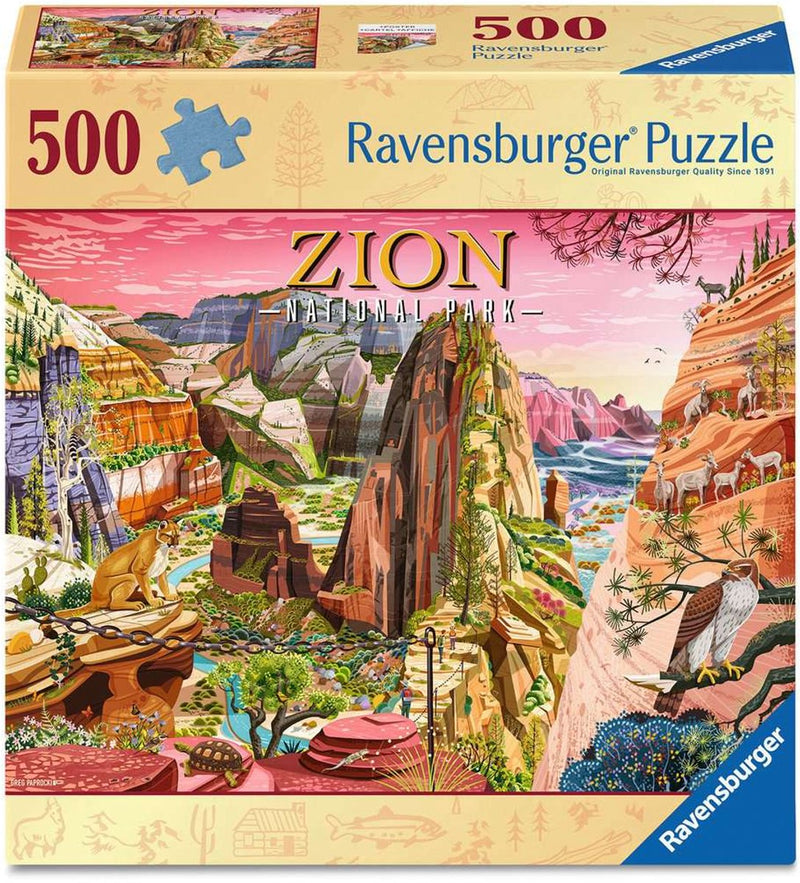 Load image into Gallery viewer, Ravensburger – zion national park – legpuzzel – 500 stukjes
