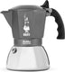 Bialetti brikka induction percolator 4 kops – espresso maker – inductie geschikt – crema-laag – zwart rvs