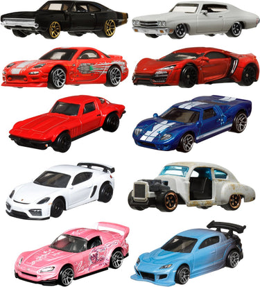 Hot wheels auto's - fast furious - verrassingsitem - 1 stuk