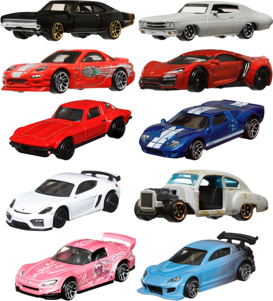 Hot wheels auto's - fast furious - verrassingsitem - 1 stuk