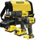 Stanley fatmax v20 18v schroef- klopboormachine + slagschroevendraaier in softbag (met 2x 2.0ah accu en lader) sfmck465d2s-qw