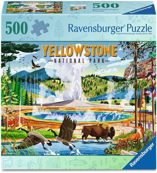 Ravensburger – yellowstone national park – legpuzzel – 500 stukjes
