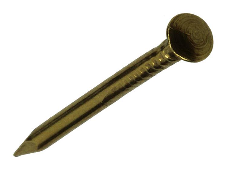 Load image into Gallery viewer, Mack 1017168 - nagel bolle kop messing 20 gr 1,2 x 20 mm | 10 stuks
