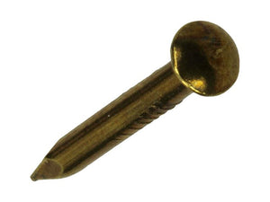 Mack 1017172 - nagel bolle kop messing 20 gr 1,8 x 18 mm | 10 stuks