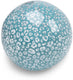 Swim essentials - strandbal - 51 cm - transparant - luipaardprint - opblaasbal