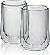 Kela latte macchiato glas 250 ml, set van 2 stuks - | fontana