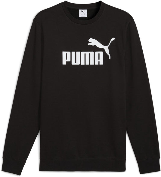 Puma ess no. 1 logo crew fl heren trui - black