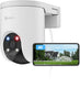 Ezviz h8c pro 4k - buiten - 4k ultra hd resolutie - 360° ptz- 24 7 opname - wifidekking van 464m - bedrade beveiligingscamera - ai tracking - geen maandkosten