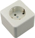 Berker opbouw wandcontactdoos (wcd) ra 1-voudig polarwit