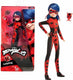Bandai - miraculous - pop - lieveheersbeestje tijd om te ontdoen van kwaad - 26 cm gearticuleerde modepop - officieel gelicentieerde miraculous - zwart en rood kostuum lieveheersbeestje doll - p50006