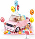 Sluban miniq mini cabrio bouwspeelgoed kinderen vanaf 8 jaar – constructiespeelgoed modelbouw – bouwdoos met 245 bouwstenen en 1 minifiguur – m38-b1086