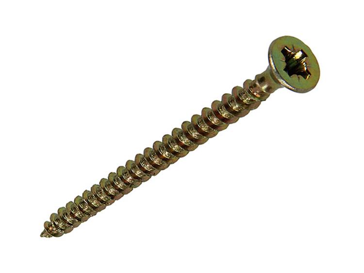 Afbeelding laden in galerijviewer, Mack 1017228 - spaanplaatschroef vz kop geelverz.18 st 3,5 x 45 mm | 10 stuks
