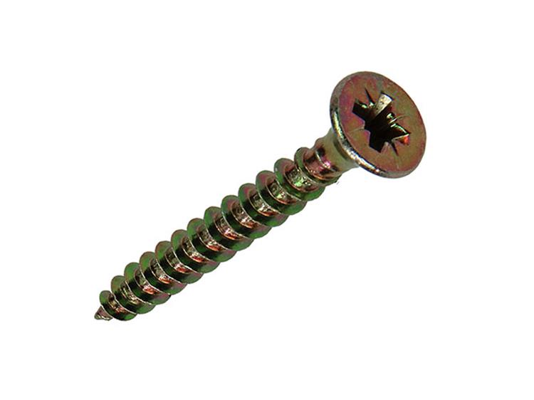 Afbeelding laden in galerijviewer, Mack 1017244 - spaanplaatschroef vz kop geelverz.16 st 4,5 x 35 mm | 10 stuks
