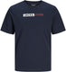 Jack jones jack jones plus jjecorp logo tee play ss o-n noos pls heren t-shirt - navy blazer play 5