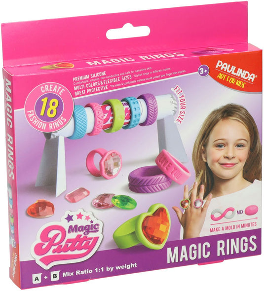 Paulinda speelgoed magic putty magische ringen maken set voor kinderen.