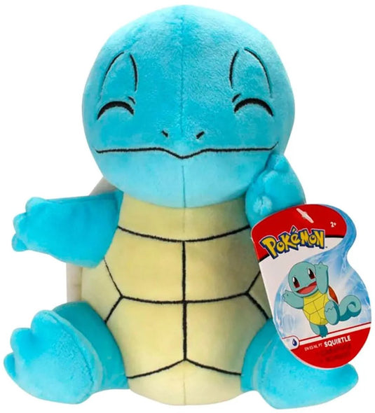 Pokémon knuffel squirtle junior 20 cm pluche blauw