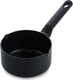 Bk easy induction steelpan 16cm - 1.5l - pfas-vrije antikleeflaag - steelpan inductie - keramische pan - ovenbestendig tot 160°c - koudgrepen - zonder deksel - zwart