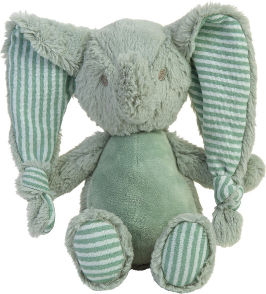 Happy horse olifant eddy knuffel 24cm - groen - baby knuffel