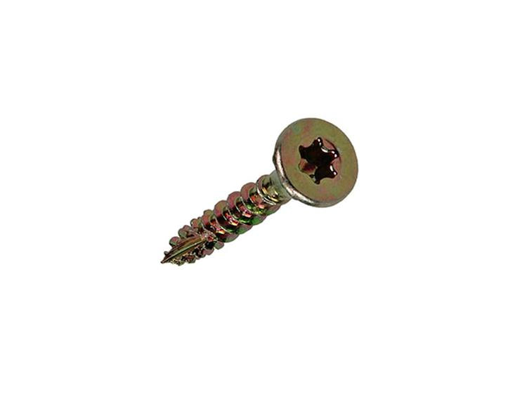 Load image into Gallery viewer, Mack 1017286 - spaanplschr.vzkop-zelfb. geelverz. 35 st 3,5 x 20 mm | 10 stuks
