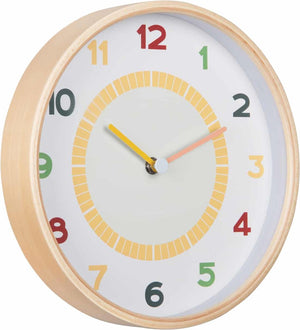 Karlsson wandklok chico - multicolor - ø25cm - wandklok scandinavisch