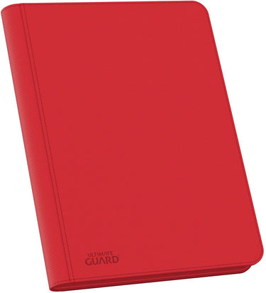 Ultimate guard zipfolio 360 18-pocket xenoskin - red