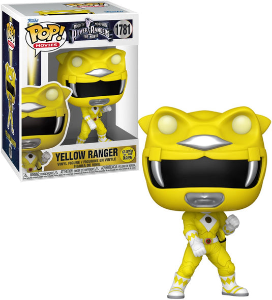 Funko pop! movies: mighty morpin power rangers the movie - yellow ranger (glow in the dark)