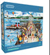 Gibsons - clevedon pier (door elizabeth blustin) - 1000 stukjes 68×49cm (b×h) - legpuzzel voor volwassenen