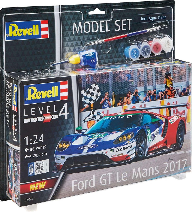 Load image into Gallery viewer, Revell modelbouwpakket auto - 67041 ford gt le mans 2017 - model set plastic - 1:24 - modelbouw
