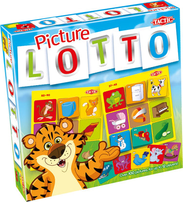 Tactic lotto picture – kaartspel – zoek vind – familiespel – 2-6 spelers – vanaf 3 jaar