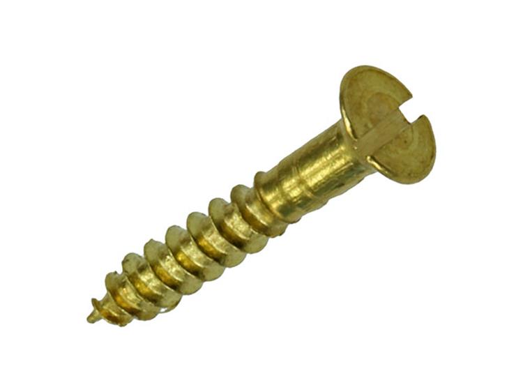 Afbeelding laden in galerijviewer, Mack 1019646 - houtschroef verzonken kop messing 11st 2,5 x 16 mm | 10 stuks
